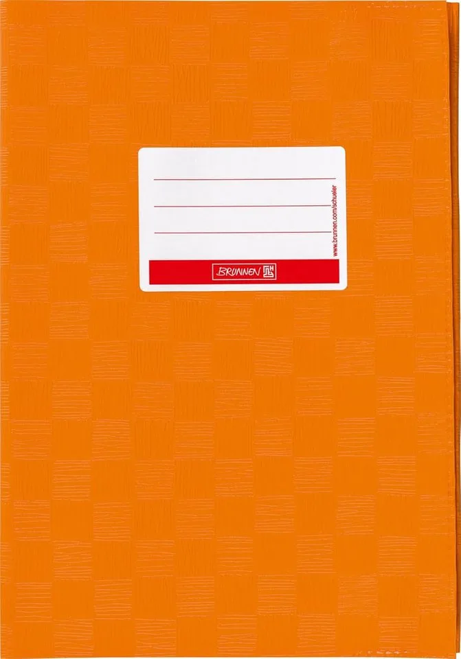 Schulheft Hefthülle A4 orange van Brunnen – productfoto