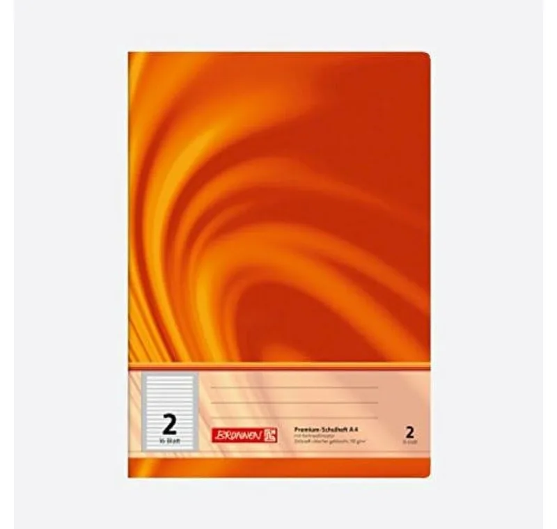 Schulheft Schulheft Vivendi Lineatur liniert DIN A4 Rand 16 Blatt von Brunnen – Produktfoto