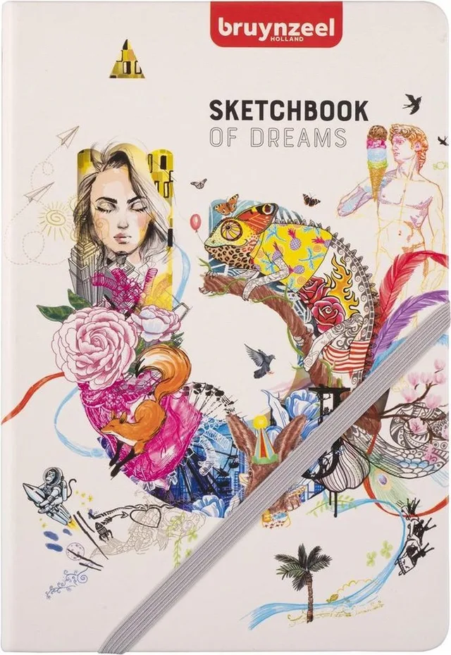 Creatives Schets/notitieboek A5 140 g/m² 80 vellen