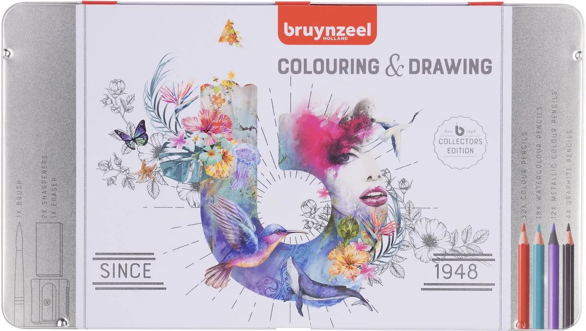 Kleurpotloden Bruynzeel 70-delig | 3 stuks fra Bruynzeel i Assorti – produktbillede