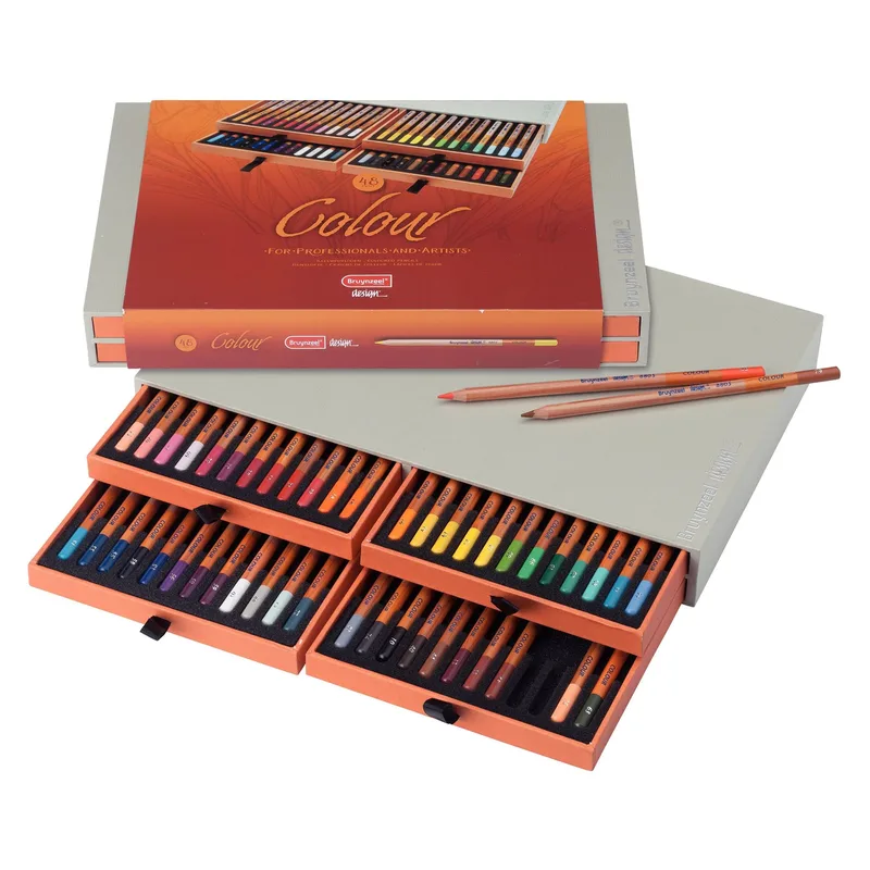 Kleurpotlood bruynzeel design 48st assorti | 2 stuks by Bruynzeel – product photo
