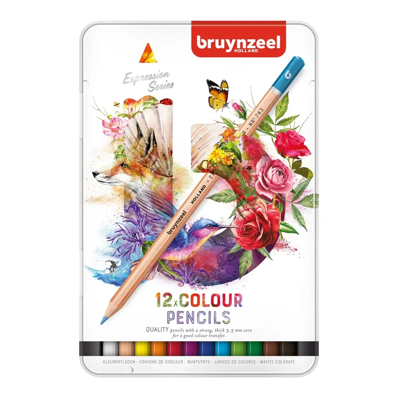Kleurpotlood bruynzeel expression blik 12st ass | 6 stuks från Bruynzeel – produktbild