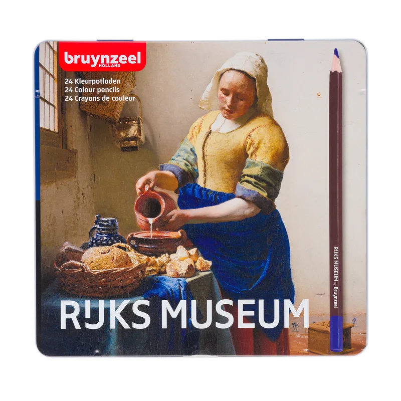 Kleurpotlood bruynzeel rijksmuseum vermeer 24x ass | 6 stuks by Bruynzeel – product photo