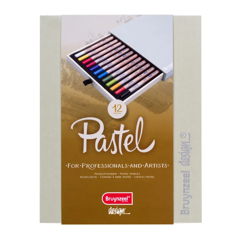 Pastelpotlood bruynzeel design 12st assorti | 6 stuks by Bruynzeel – product photo