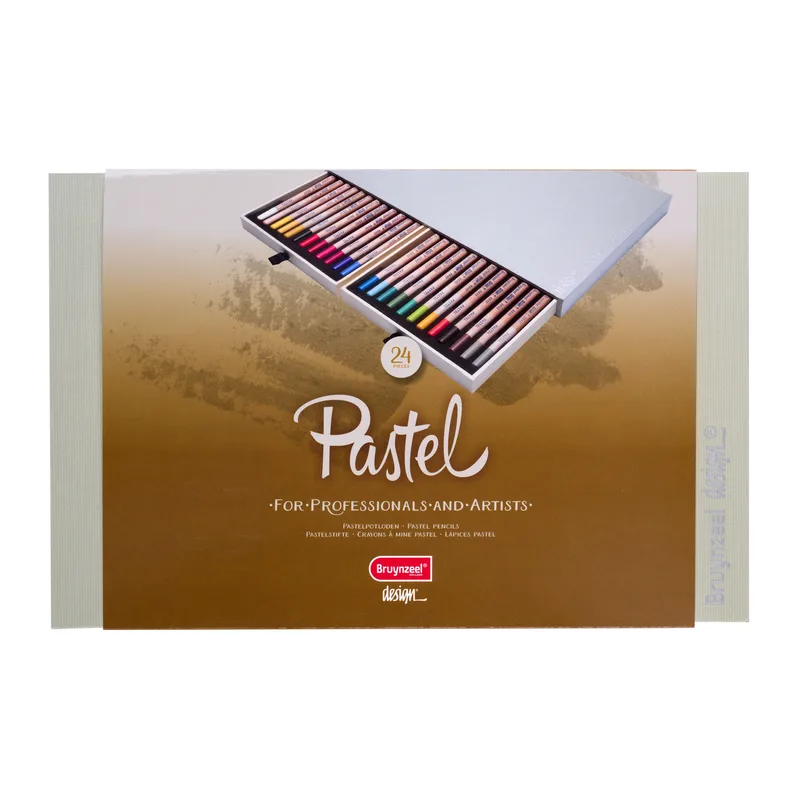 Pastelpotlood bruynzeel design 24st assorti | 4 stuks från Bruynzeel – produktbild