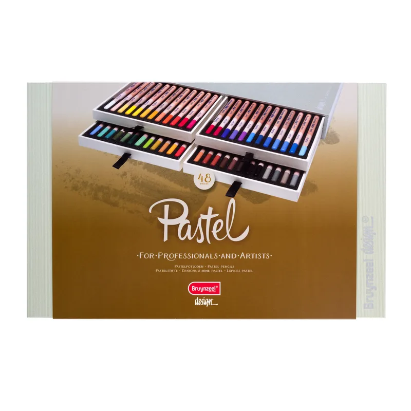 Pastelpotlood bruynzeel design 48 stuks assorti fra Bruynzeel – produktbillede