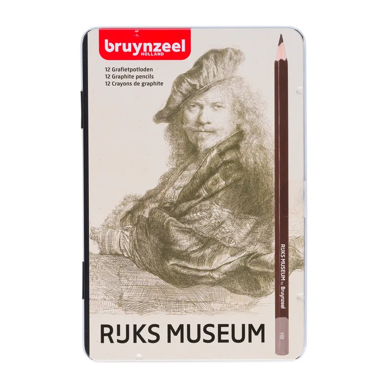 Potlood bruynzeel rijksmuseum rembrandt 12 hardhdn | 6 stuks by Bruynzeel – product photo