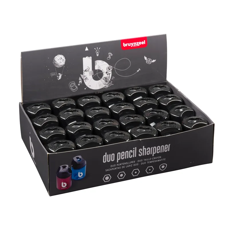 Puntenslijper bruynzeel teens assorti | 24 stuks by Bruynzeel – product photo