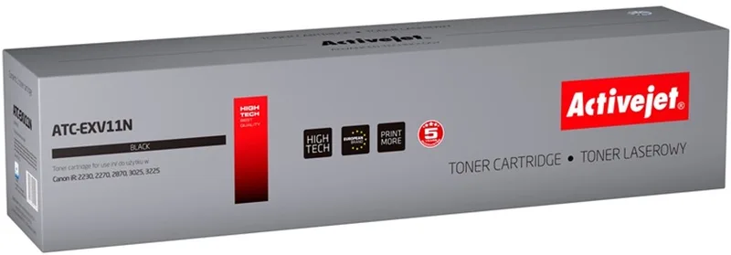 ActiveJet ATC-EXC11N Toner voor Canon-printer; Canon C-Exv11 Vervanging; Opperste; 24000 pagina's; von Canon in Schwarz – Produktfoto