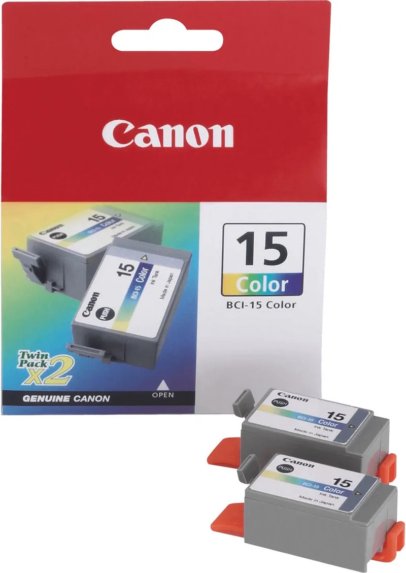 BCI-15 - Inktcartridge / Multipack de Canon en Kleur – photo produit