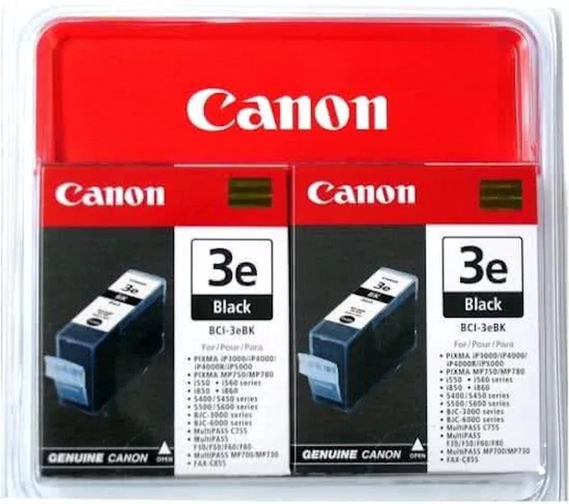 BCI-3E - Inktcartridge / 2-pack by Canon in Black – product photo