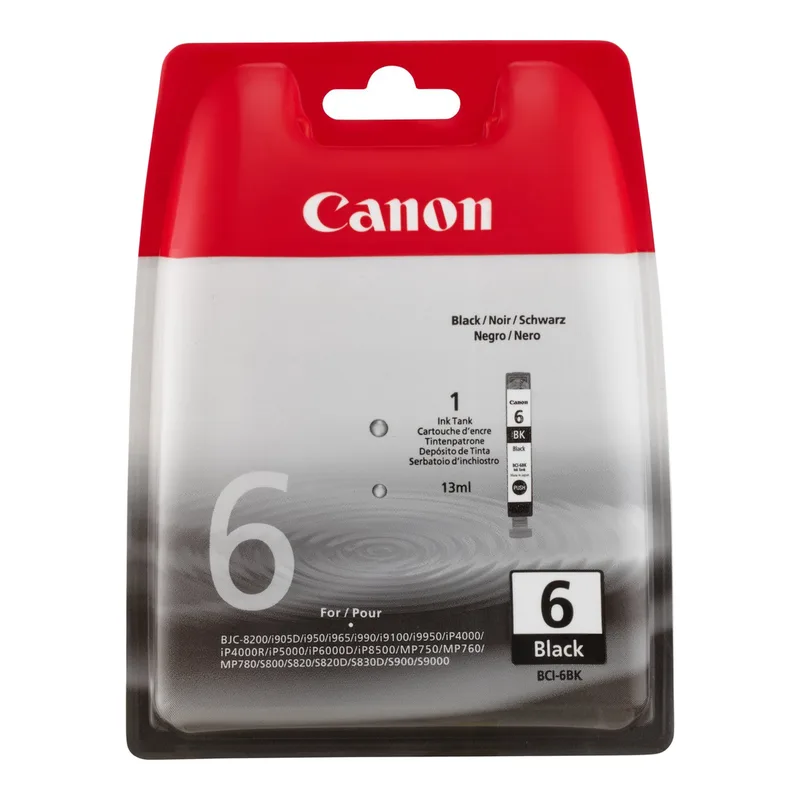 BCI-6BK zwarte inktcartridge by Canon – product photo