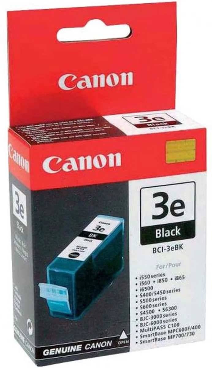 BCI3-E - Tonercartridge fra Canon i Sort – produktbillede