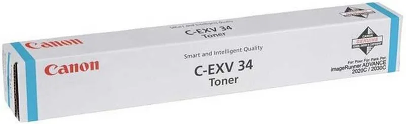 C-EXV34 Tonercartridge - Zwart by Canon in Blue – product photo
