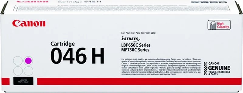Canon 046 H tonercartridge 1 stuk(s) Origineel de Canon en Magenta – photo produit