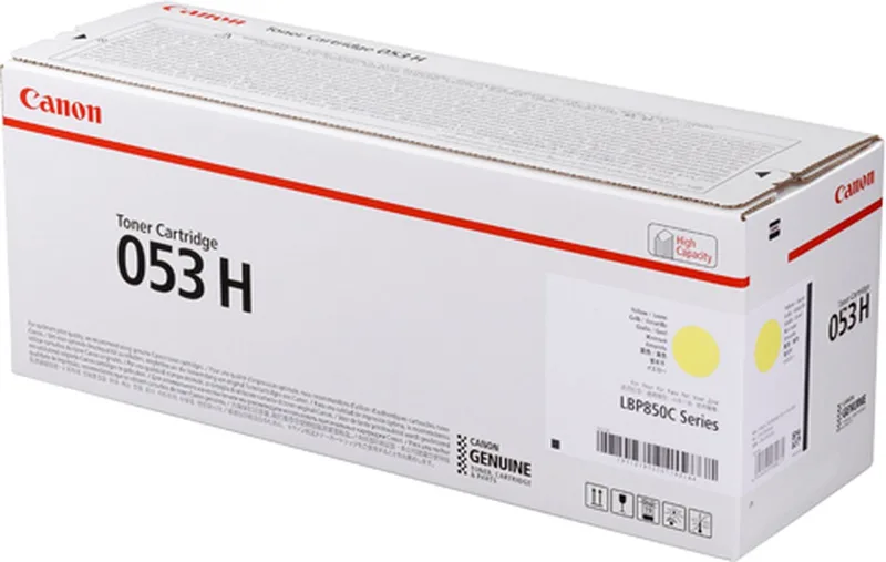 Canon 053H tonercartridge 1 stuk(s) Origineel by Canon in Yellow – product photo