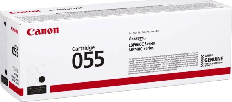 Canon 055 tonercartridge - 1 stuk(s) - Origineel de Canon en Noir – photo produit