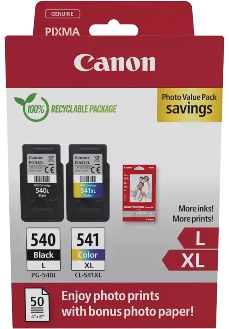 Canon 5224B013 inktcartridge 2 stuk(s) Origineel Zwart, Cyaan, Magenta, Geel de Canon en Noir, Cyaan, Magenta, Jaune – photo produit