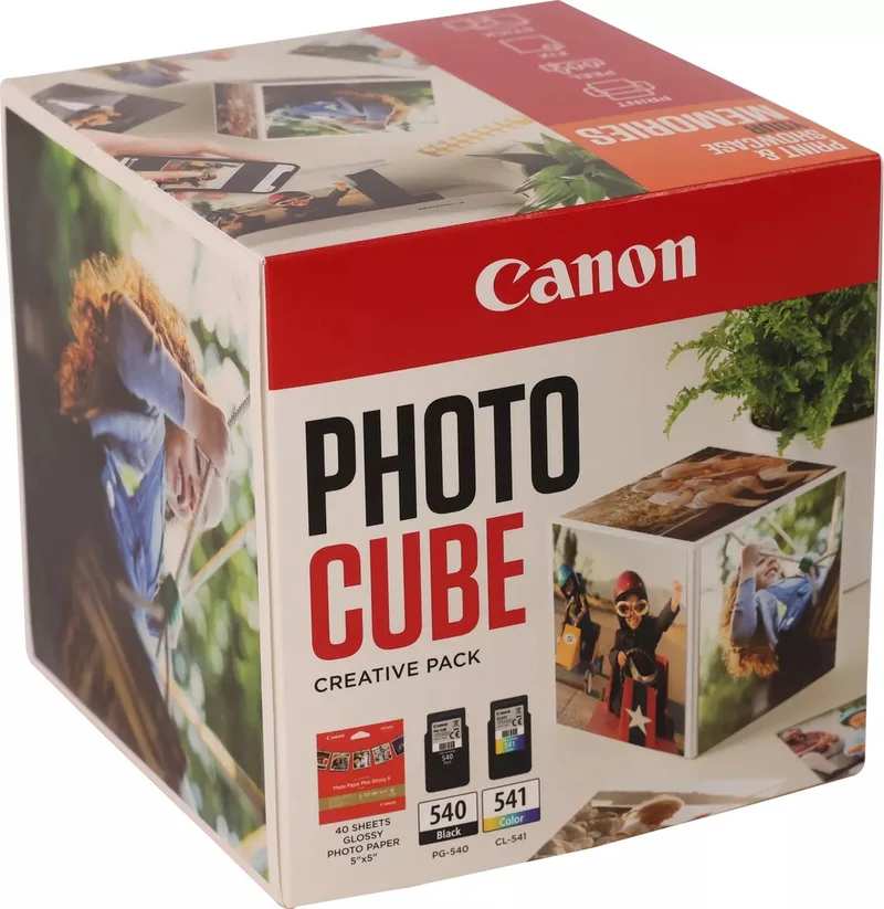 Canon 5225B018 inktcartridge 2 stuk(s) Origineel Normaal rendement Zwart, Cyaan, Magenta, Geel by Canon in Black, Cyaan, Magenta, Yellow – product photo