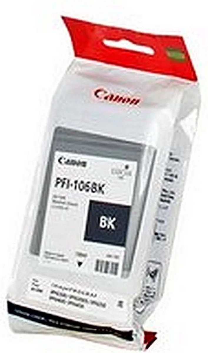 Canon - 6621B001 - PFI-106BK - Inktcartridge van Canon in Zwart – productfoto