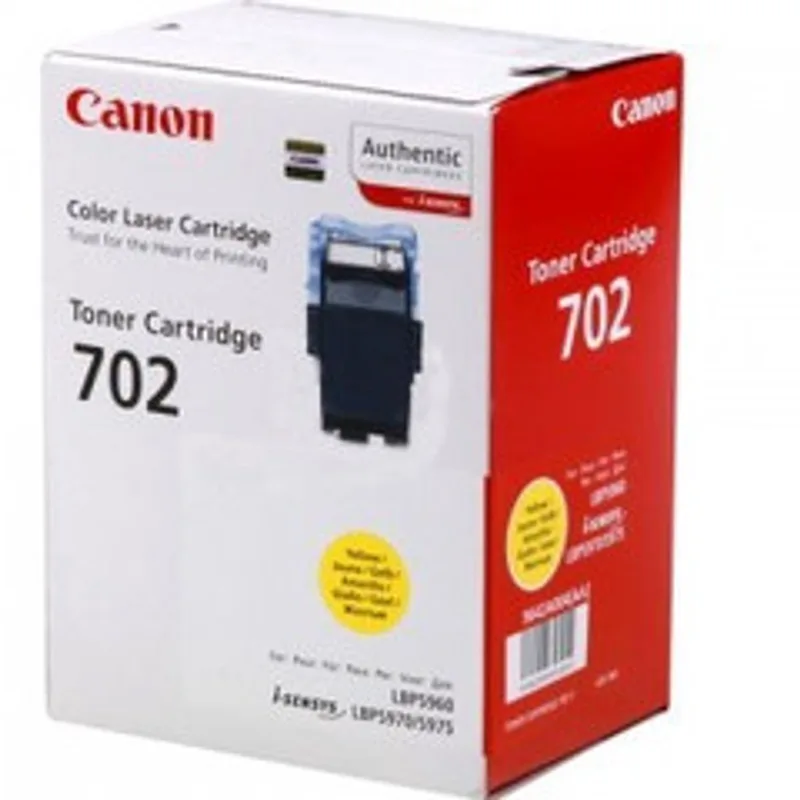 Canon 702 Tonercartridge by Canon in Yellow – product photo