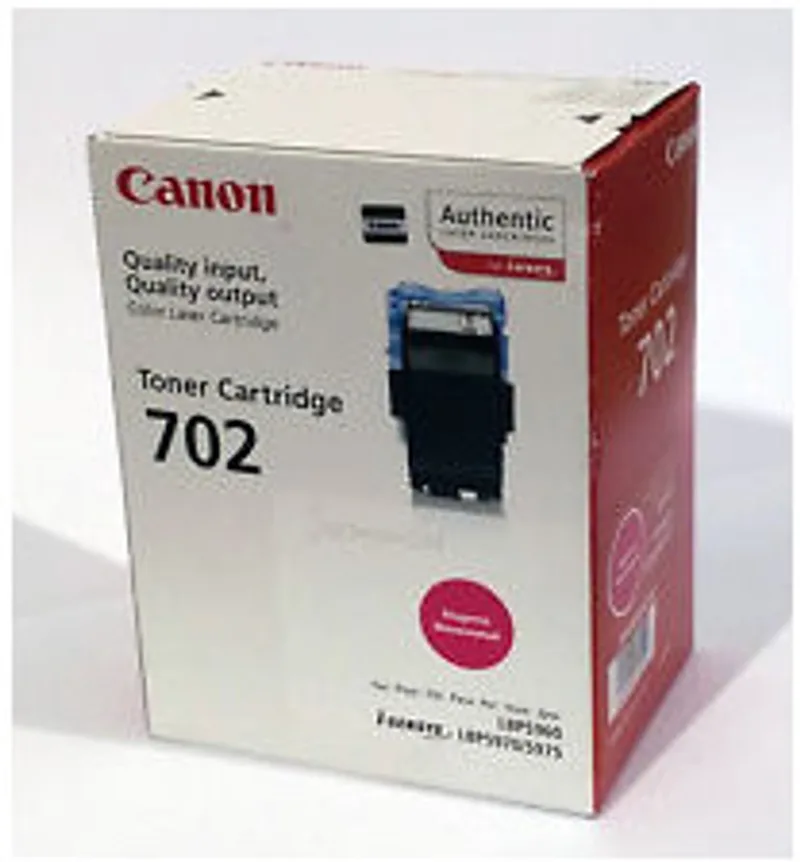 Canon 702 Tonercartridge de Canon en Magenta – photo produit