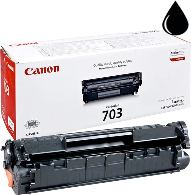 Canon 703 - Tonercartridge de Canon en Noir – photo produit