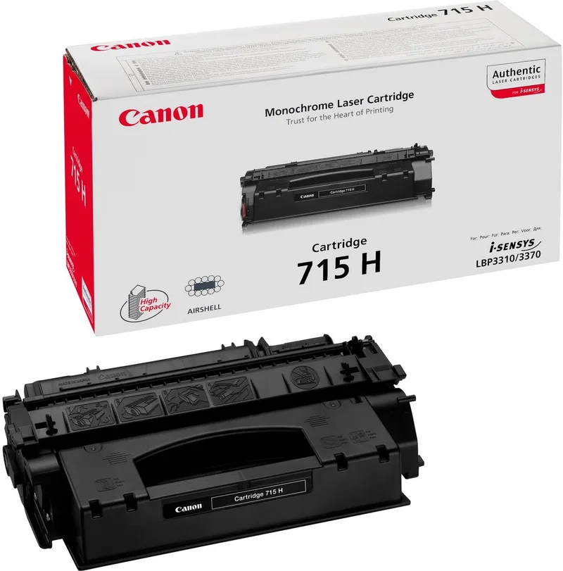 Canon 715 Tonercartridge - HC von Canon in Schwarz – Produktfoto