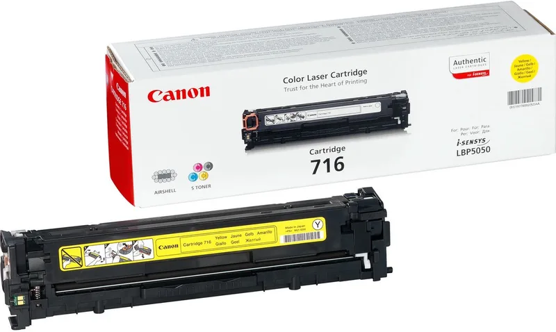 Canon 716 - Tonercartridge de Canon en Jaune – photo produit
