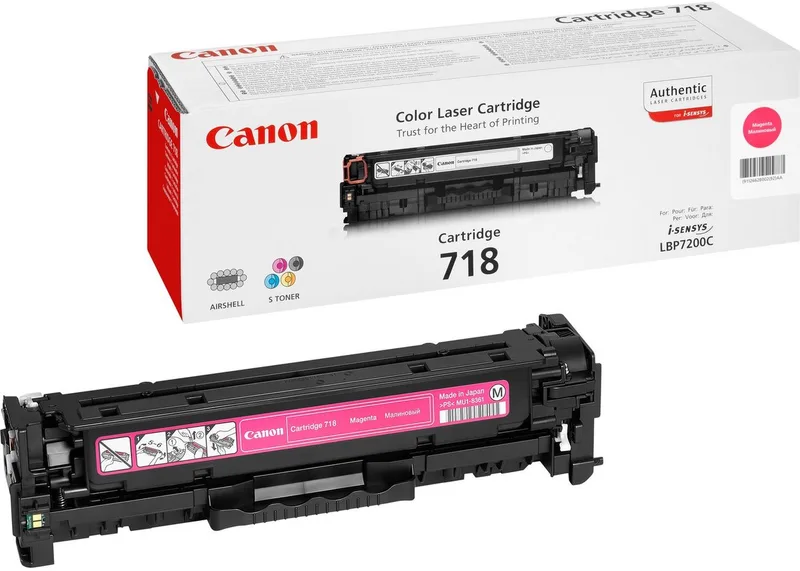 Canon 718 Tonercartridge by Canon in Magenta – product photo
