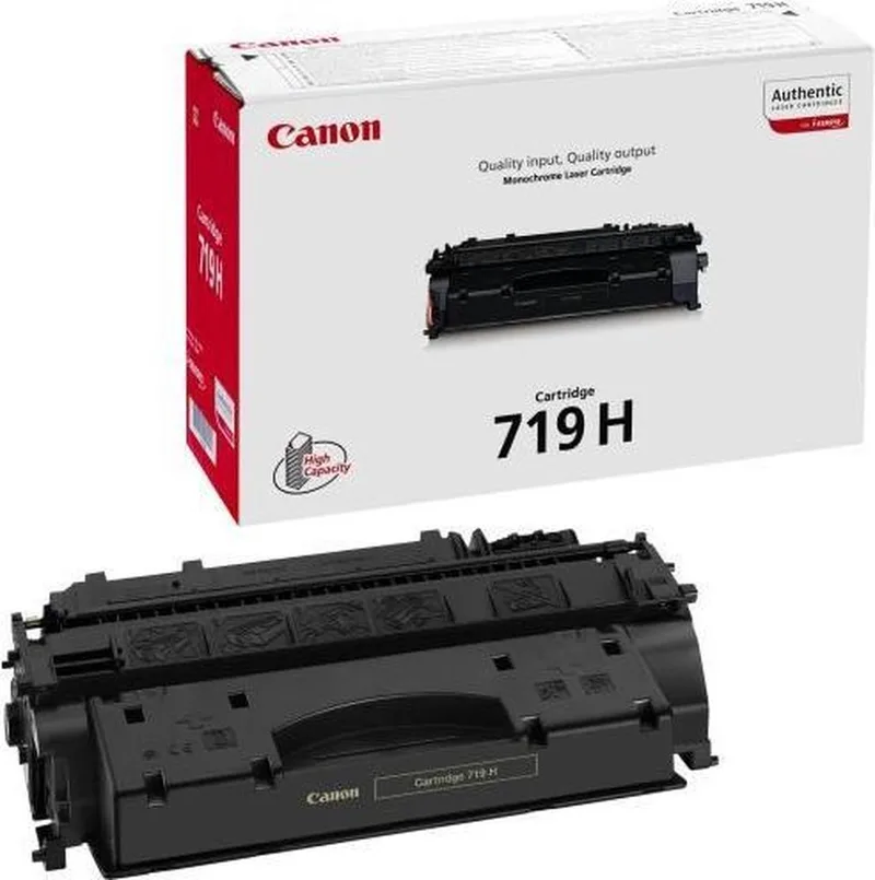 Canon 719 - Tonercartridge / Hoge Capaciteit von Canon in Schwarz – Produktfoto