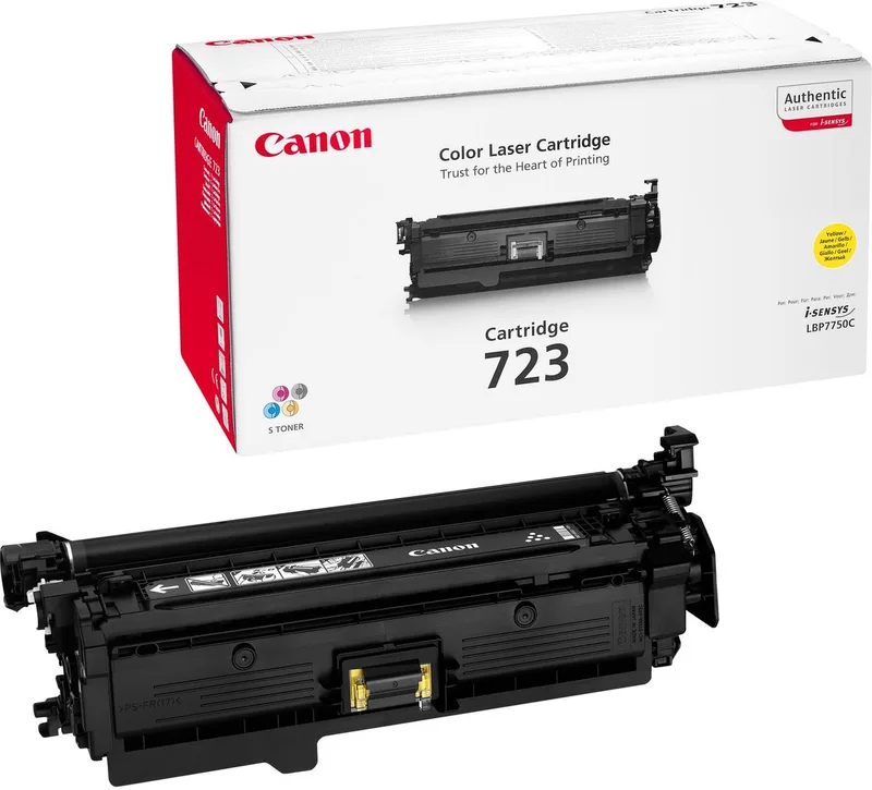 Canon 723 Tonercartridge de Canon en Jaune – photo produit