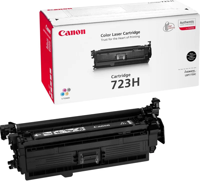 Canon 723 Tonercartridge - HC fra Canon i Sort – produktbillede
