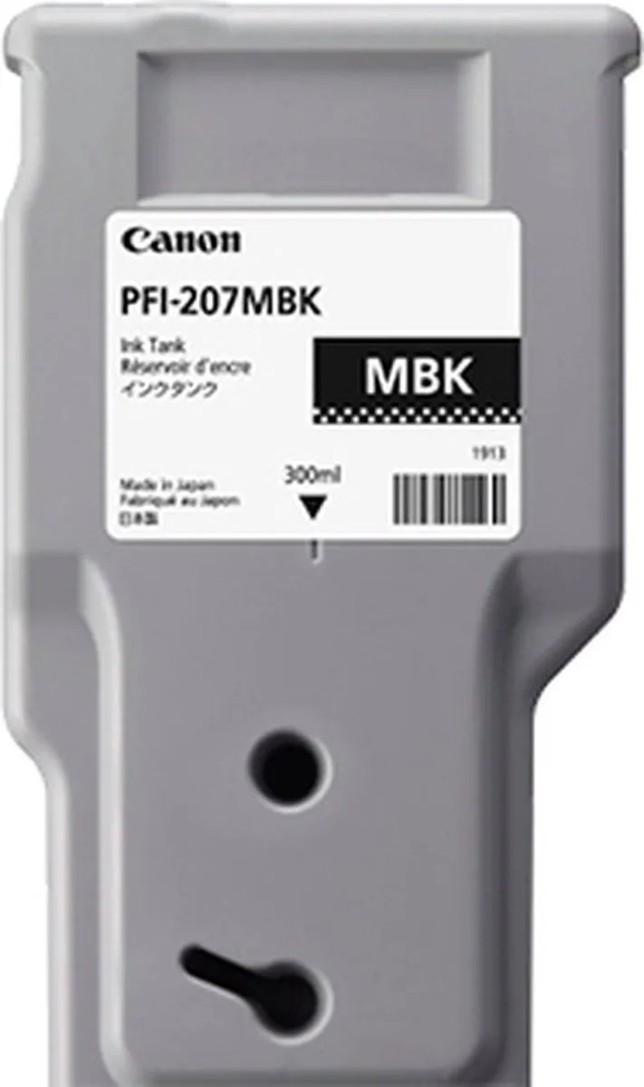 Canon - 8788B001 - PFI-207MBK - Inktcartridge zwart mat de Canon en Mat Zwart – photo produit