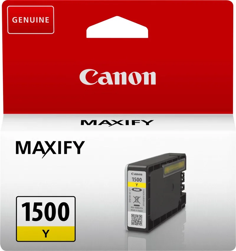 Canon - 9231B001 - PGI-1500Y - Inktcartridge von Canon in Gelb – Produktfoto