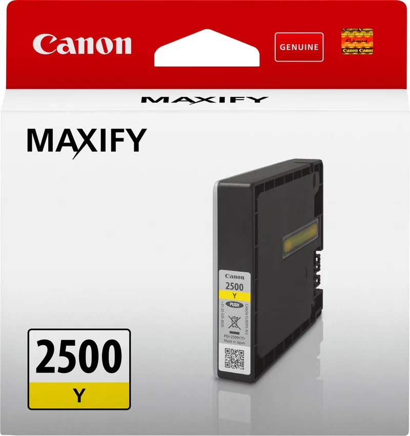 Canon - 9303B001 - PGI-2500Y - Inktcartridge de Canon en Jaune – photo produit