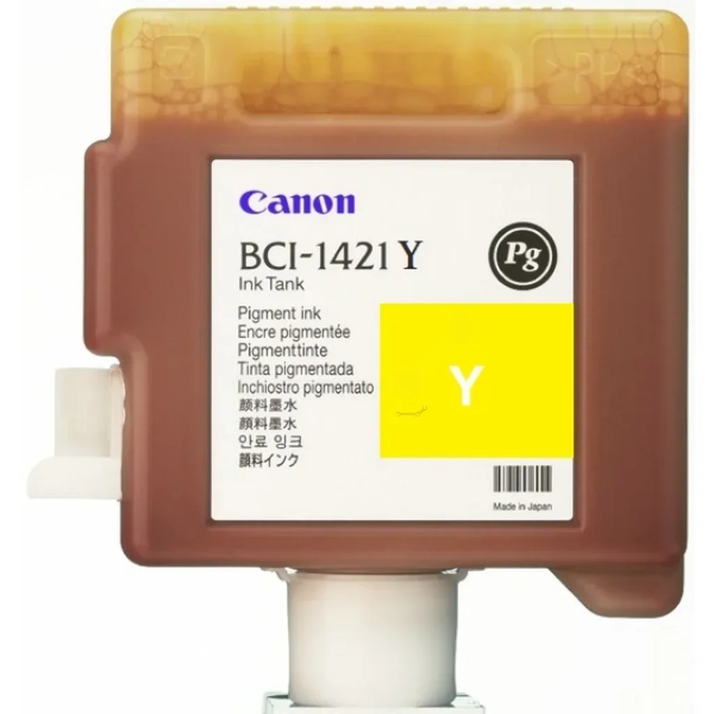 Canon BCI-1421 Y Blækpatron Gul UV-pigment 8370A001 N/A fra Canon – produktbillede