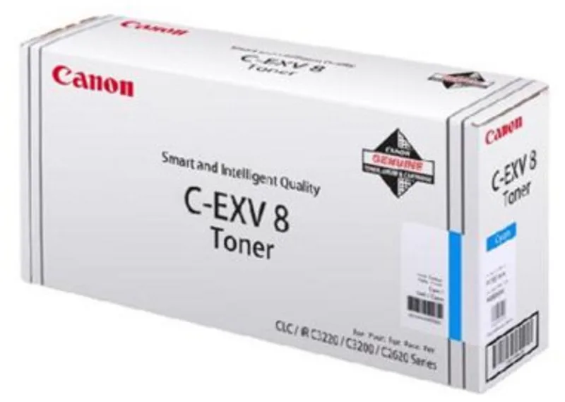 CEXV-8 Tonercartridge von Canon in Cyaan – Produktfoto