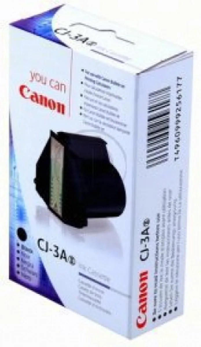 CJ-3A II inktcartridge 1 stuk(s) Origineel Normaal rendement by Canon in Black – product photo