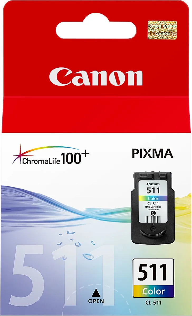 CL-511 - Inktcartridge - Origineel - Standaard capaciteit by Canon in Kleur – product photo