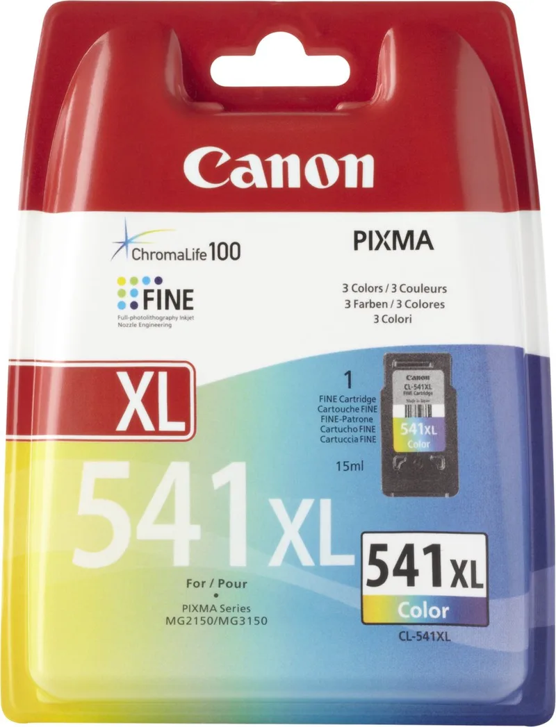 CL-541XL - Inktcartridge / Kleur / Hoge Capaciteit by Canon in Multicolour – product photo