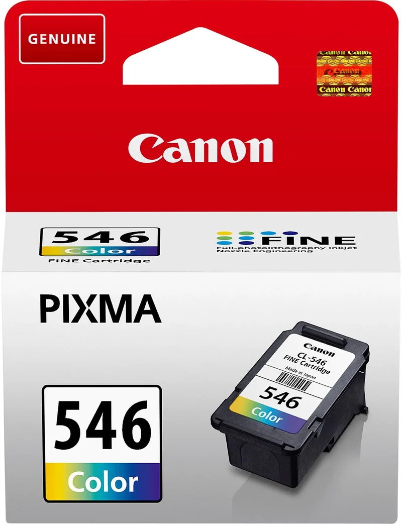 CL-546 - Inktcartridge - Origineel - Standaard capaciteit de Canon en Kleur – photo produit