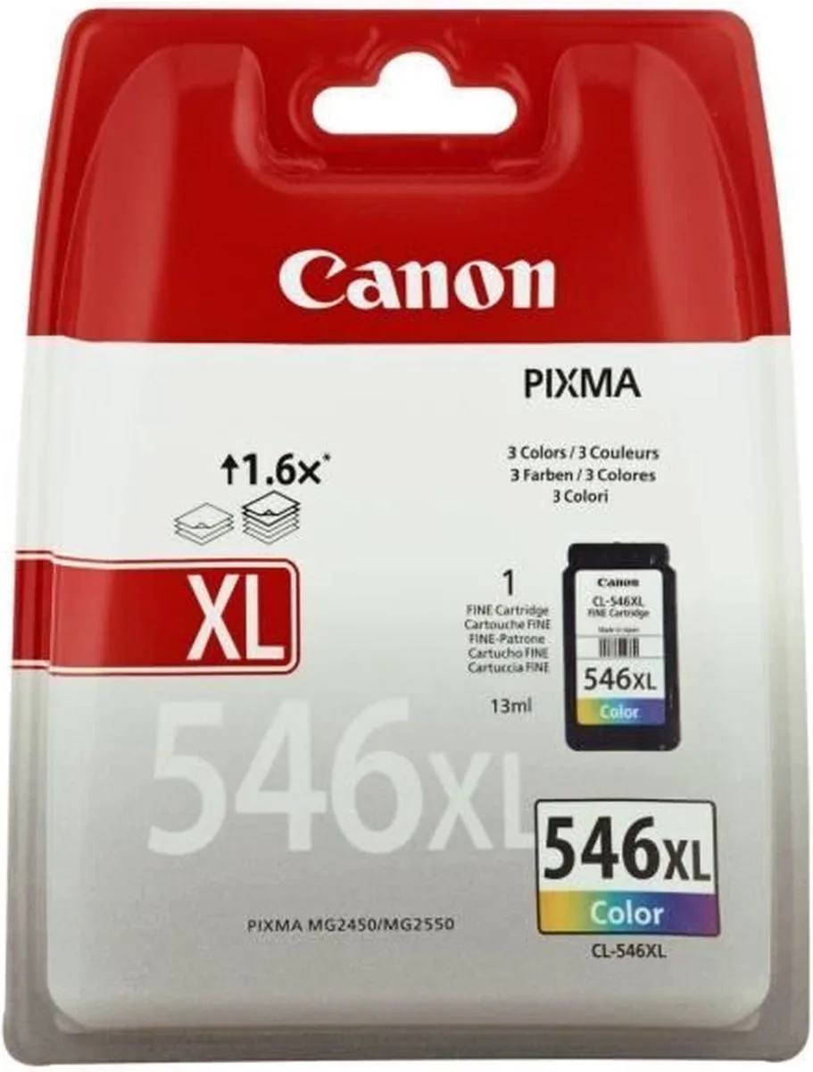 CL-546XL - Inktcartridge - Origineel - Hoge capaciteit - Retourzakje de Canon en Kleur – photo produit