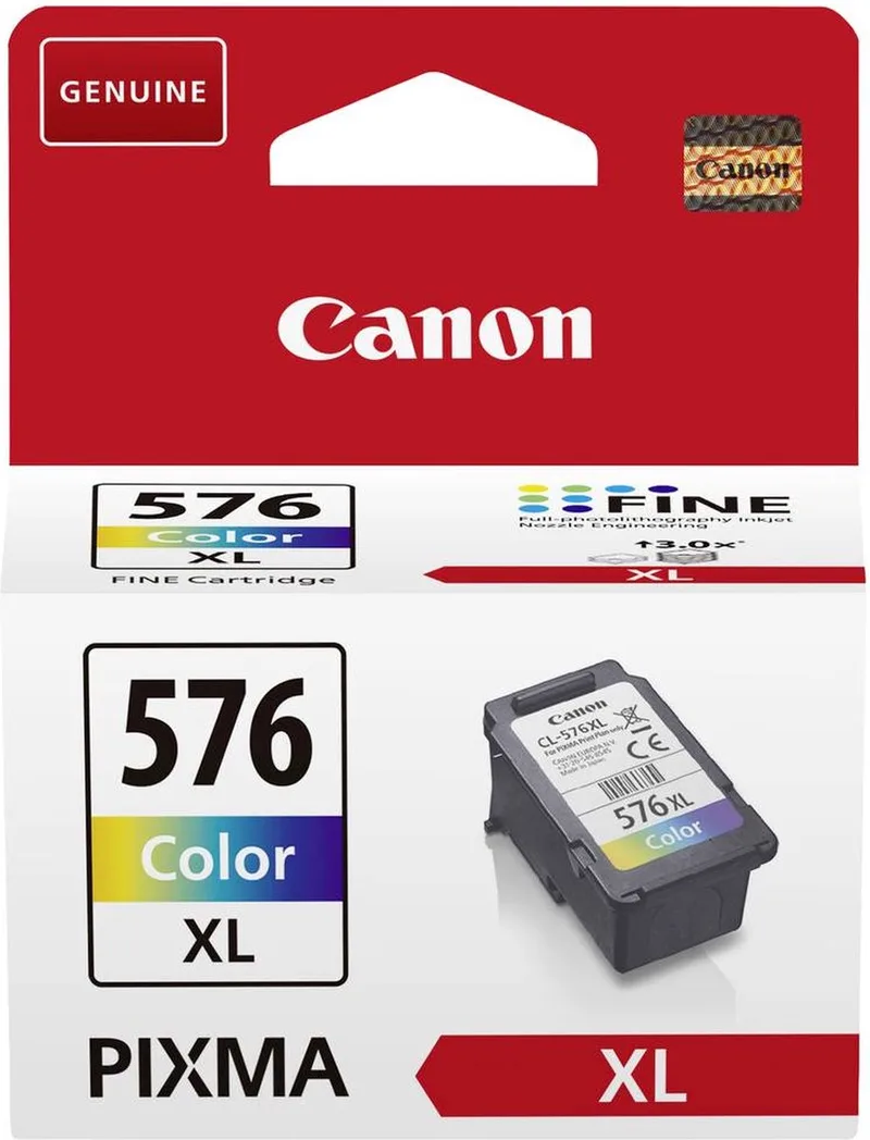 CL 576XL - Inktcartridge - Origineel - Hoge capaciteit - Retourzakje by Canon in Kleur – product photo