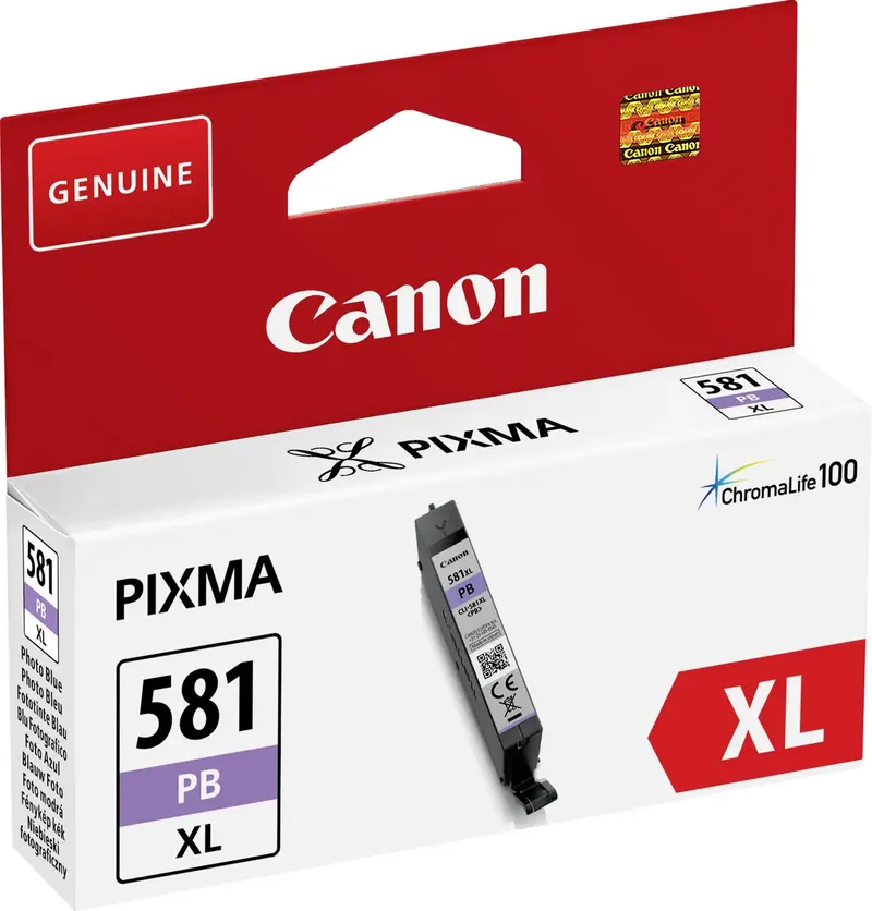 CL-581PB XL - Inktcartridge - Origineel - Hoge capaciteit by Canon in Fotoblauw – product photo 2 of 2