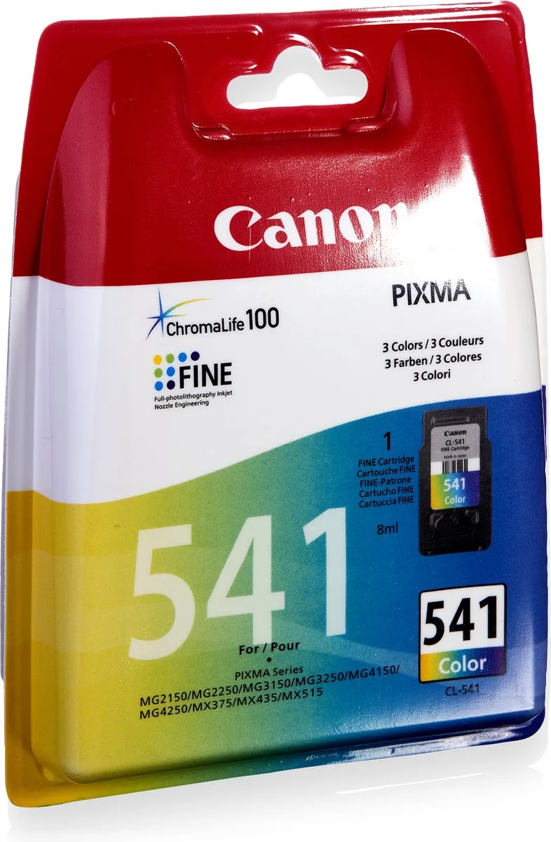 CL541 - Inktcartridge / Kleur fra Canon i Flerfarvet – produktbillede