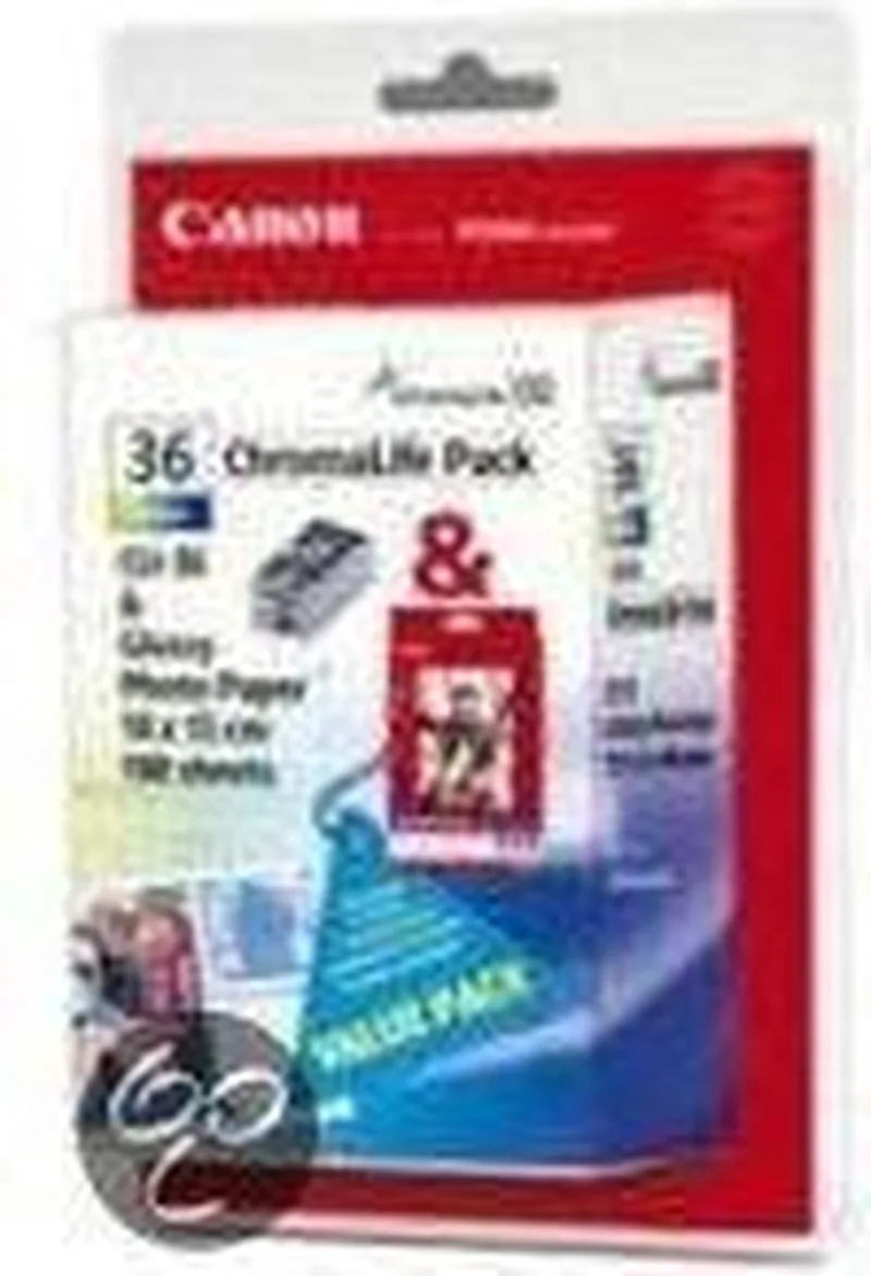 ClI-36 Inktcartridge + Photo Valuepack voor de Pixma Mini260 de Canon en Kleur – photo produit