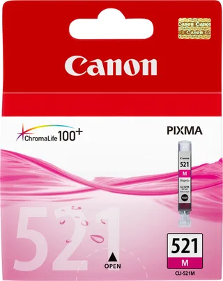 CLI-521M Inktcartridge von Canon in Magenta – Produktfoto 1 von 2