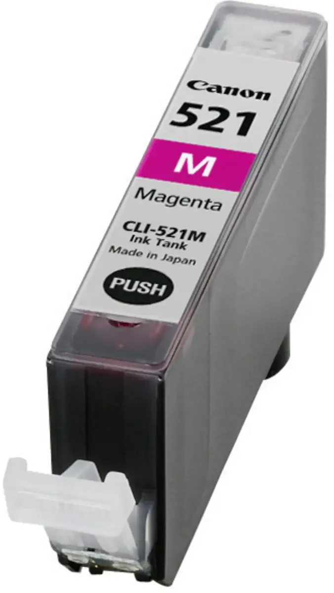 CLI-521M Inktcartridge von Canon in Magenta – Produktfoto 2 von 2