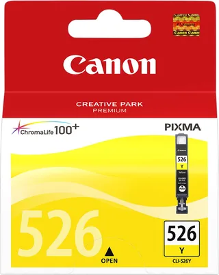 CLI-526Y - Inktcartridge - Origineel - Standaard capaciteit by Canon in Yellow – product photo 1 of 2